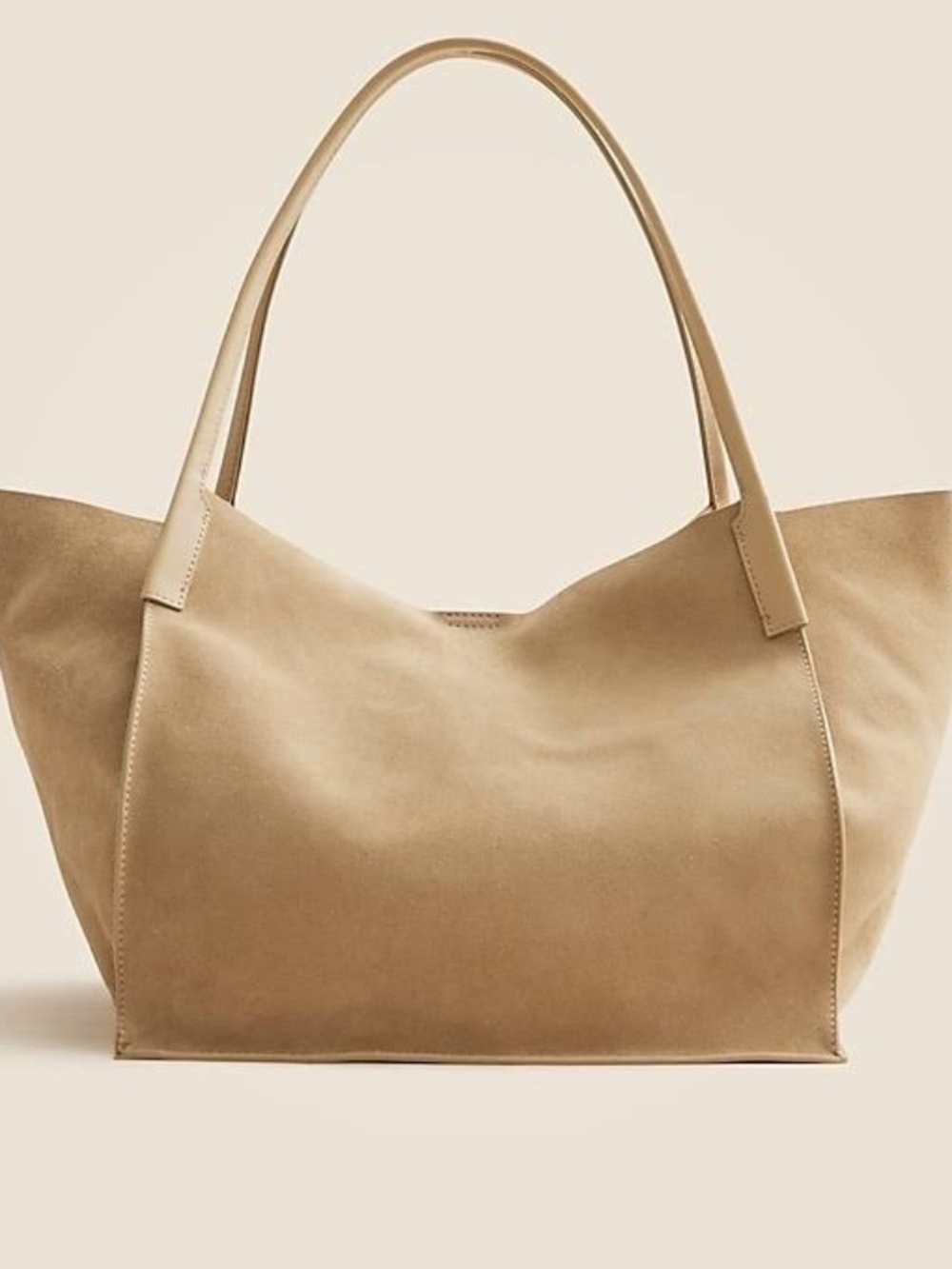 J.Crew Women's Unstructured Suede Berkeley Tote NWT